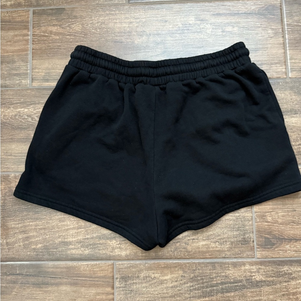 Betty Boop Black Shorts with Blue Graphic - Picture 5 of 5
